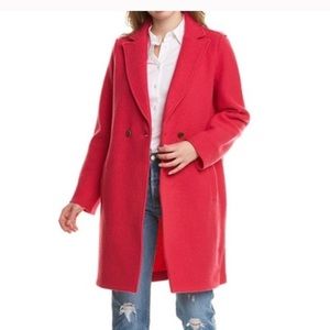 J Crew Daphne Overcoat 100% Boiled Wool - worn once